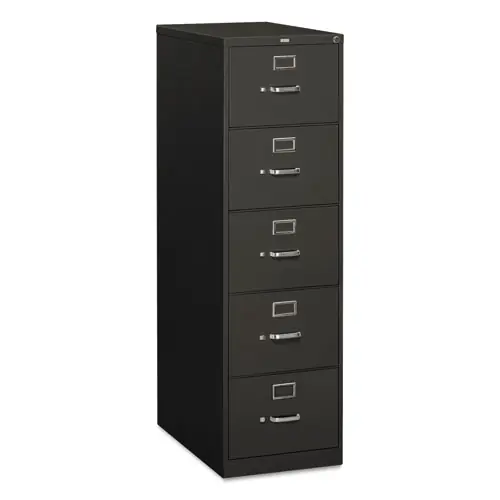 HON® 310 Series Vertical File, 5-Drawer, Legal Size, Charcoal