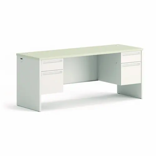 HON® 38000 Series Kneespace Credenza - Silver Mesh/Light Gray, 72"W x 24"D x 29.5"H