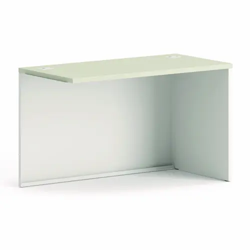 HON® 38000 Series Return Shell, Right, 48w x 24d x 29.5h, Silver Mesh/Light Gray