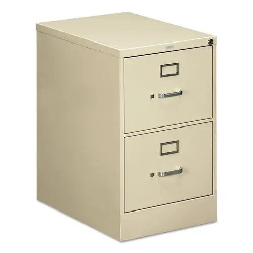 HON® 510 Series Vertical File, 2 Legal-Size Drawers, Putty