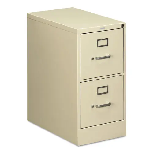 HON® 510 Series Vertical File, 2 Letter-Size File Drawers, Putty