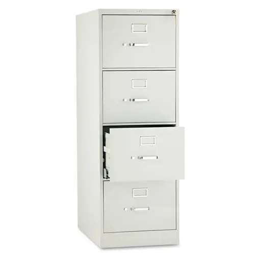 HON® 510 Series Vertical File, 4 Legal-Size File Drawers, Light Gray
