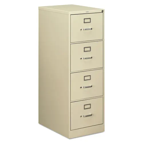 HON® 510 Series Vertical File with 4 Legal-Size Drawers, Putty
