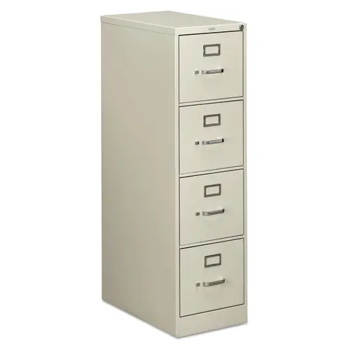 HON® 510 Series Vertical File, 4 Letter-Size File Drawers, Light Gray