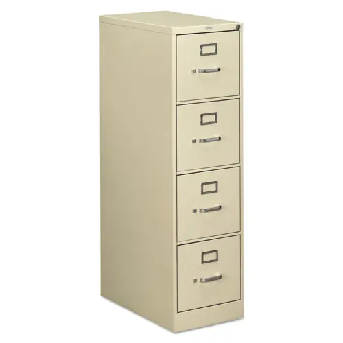 HON® 510 Series Vertical File, 4-Drawer, Letter Size, Putty