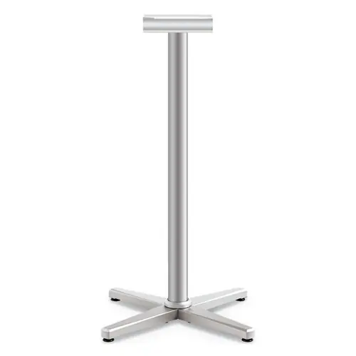 HON® Arrange X-Leg Base for 30" to 36" Tops, Silver