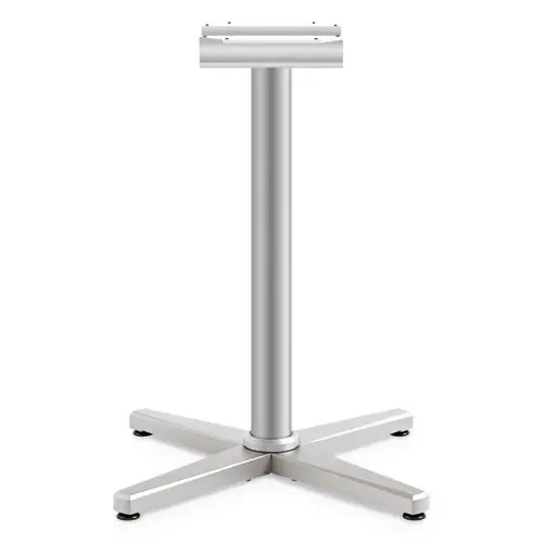 HON® Arrange X-Leg Base for 30" to 36" Tops, Silver