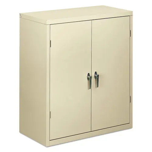 HON® Assembled Storage Cabinet, Putty, 36"W x 18.13"D x 41.75"H