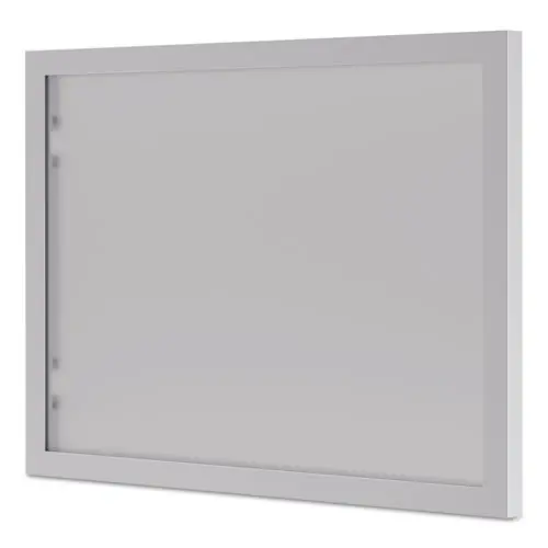HON® BL Series Hutch Doors, Glass, Silver/Frosted, 13.25"W x 17.38"H