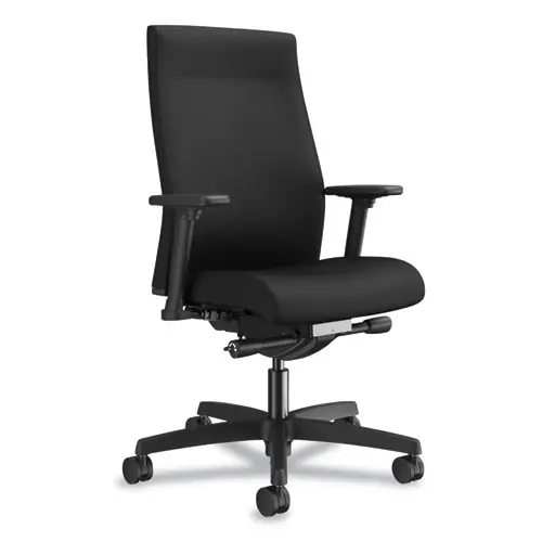 HON® Ignition® 2.0 Upholstered Mid-Back Task Chair With Lumbar