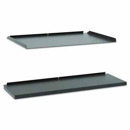 HON® Manage Series Shelf and Tray Kit, Steel, Ash, 17.5" x 9" x 1"