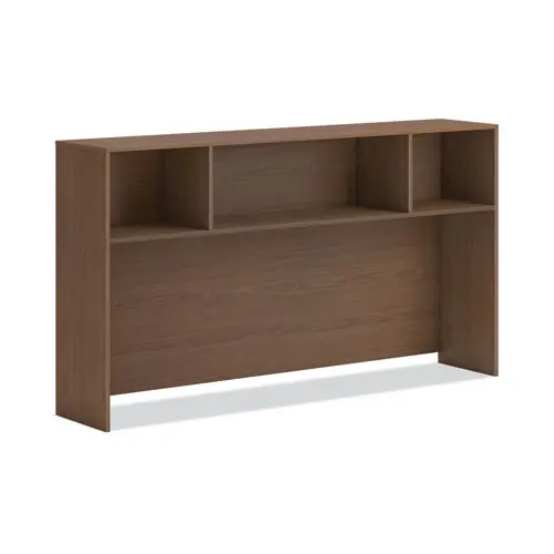 HON® Mod Desk Hutch, Sepia Walnut, 3 Compartments