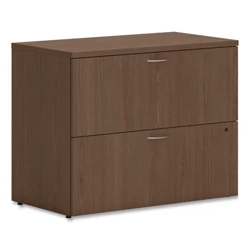 HON® Mod Lateral File, 2 Legal/Letter-Size Drawers, Sepia Walnut