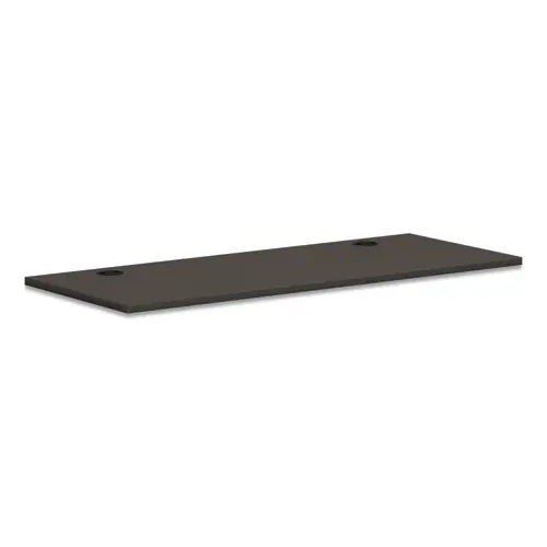 HON® Mod Worksurface, Slate Teak, 60"W x 24"D, Rectangular