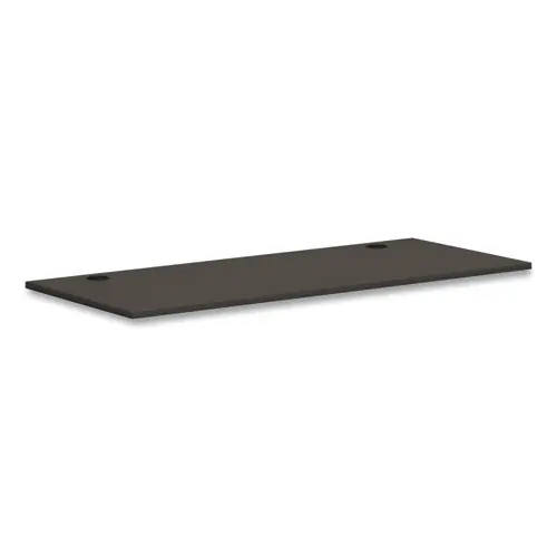 HON® Mod Worksurface, Rectangular, 72w x 30d, Slate Teak