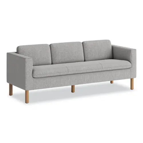 HON® Parkwyn Series Sofa, Light Gray, 77"W x 26.75"D x 29"H
