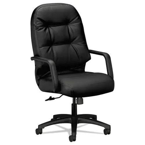 HON® Pillow-Soft 2090 Series Executive High-Back Swivel/Tilt Chair, Black