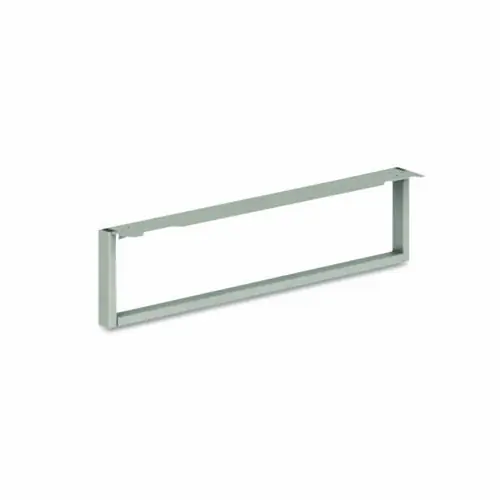 HON® Voi O-Leg Support for Low Credenza, Platinum Metallic