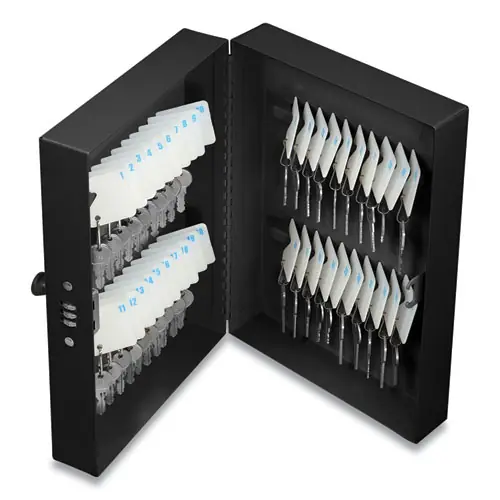 Honeywell 40 Slot Key Box with Combination Lock, Steel, Black