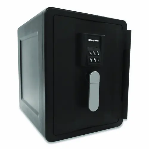 Honeywell Fire and Waterproof Safe with Digital Lock, Black