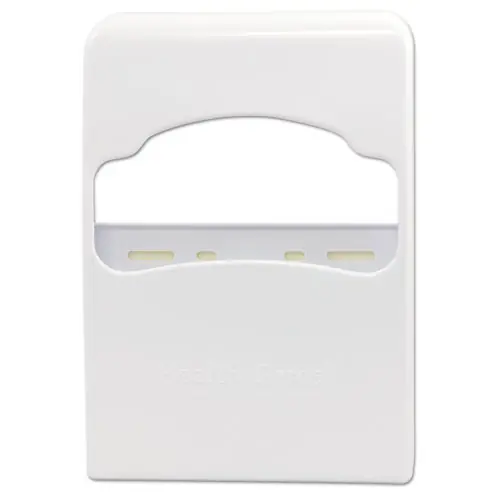 HOSPECO® Health Gards Quarter-Fold Toilet Seat Cover Dispenser, White