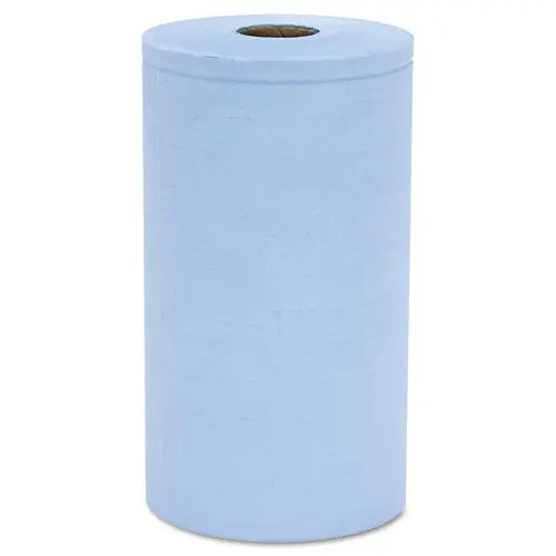 HOSPECO® Prism Scrim Reinforced Wipers, Unscented, Blue, 6 Rolls/Carton