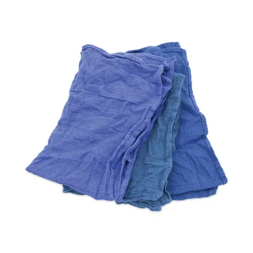 HOSPECO® Reclaimed Surgical Huck Towels, Blue, 5 lb/Carton