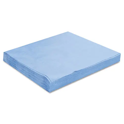 HOSPECO® Sontara EC Engineered Cloths, 12 x 12, Blue, 100/Pack, 10 Packs/Carton