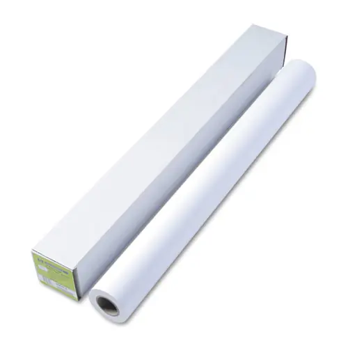 HP DesignJet Inkjet Large Format Paper, Coated White, 36" x 100 ft, 6.1 mil