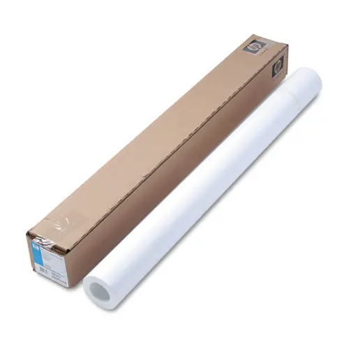 HP DesignJet Large Format Paper for Inkjet Prints, 3 mil, 36" x 150 ft, Translucent