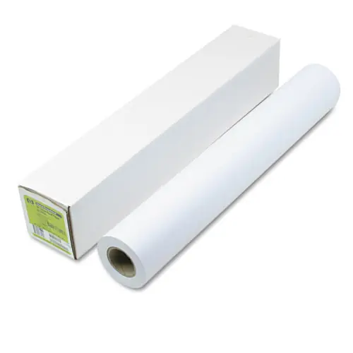 HP DesignJet Large Format Paper for Inkjet Prints, 4.2 mil, 24" x 150 ft, White