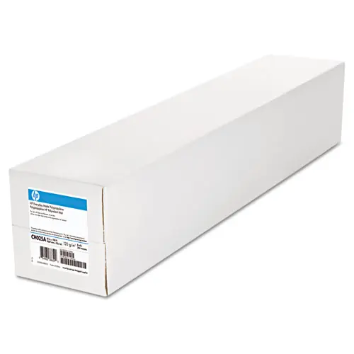 HP Everyday Matte Polypropylene Roll Film, 2" Core, 8 mil, 42" x 100 ft, White, 2/Pack