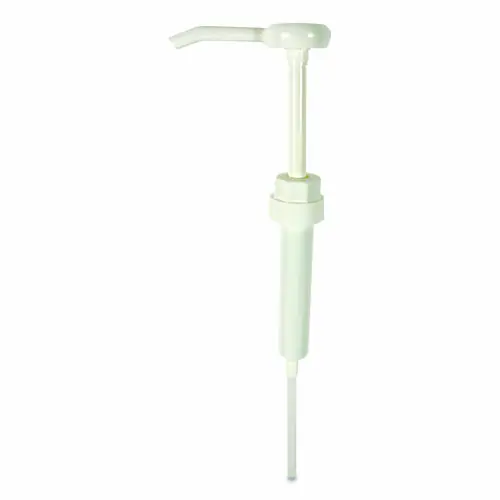 Impact® Economy Plastic Dispensing Pump, 38 mm cap, White