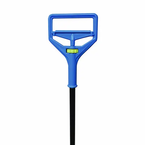 Impact® Janitor Style Screw Clamp Mop Handle, Fiberglass, 64", Blue