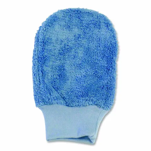 Impact® Microfiber Mitt without Thumb, Blue, 5" x 10"