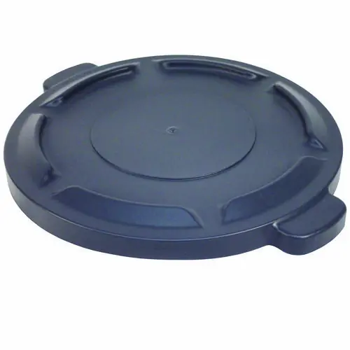 Impact® Value-Plus Gator Container Lids, Flat-Top, Gray, 20 gal, 20.4" Diameter