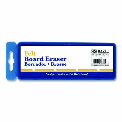Imperial® Whiteboard and Chalkboard Eraser, 5" x 2" x 1", White