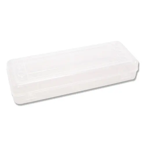 Innovative Storage Designs Stretch Art Box, Clear, 13.25" x 5" x 2.3"