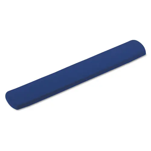 Innovera® Fabric-Covered Gel Keyboard Wrist Rest, Blue, 19 x 2.87 inches