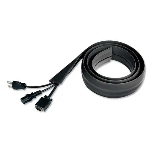 Innovera® Floor Sleeve Cable Management, Black, 72" Length