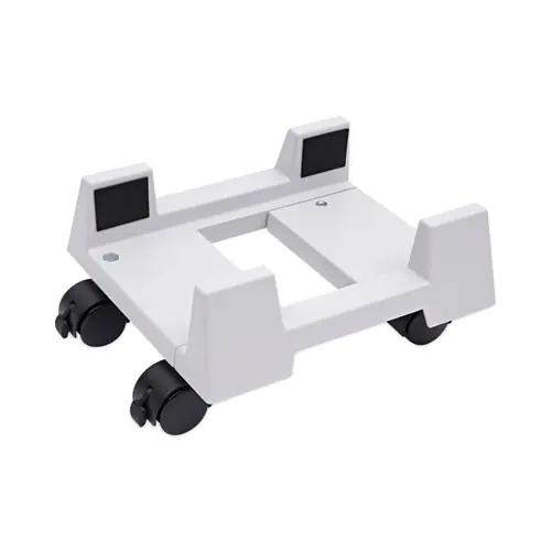 Innovera® Mobile CPU Stand, Light Gray