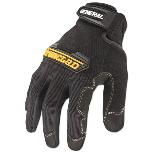 Ironclad General Utility Spandex Gloves, Black, Medium, Pair