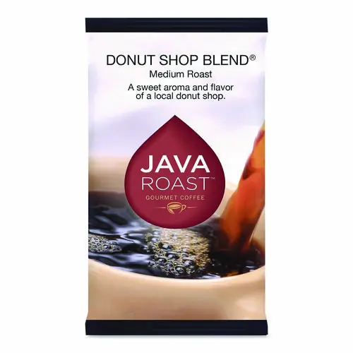 Java Roast™ Gourmet Coffee Ground Coffee, Donut Shop Blend, 1.75 oz Packet, 42/Carton