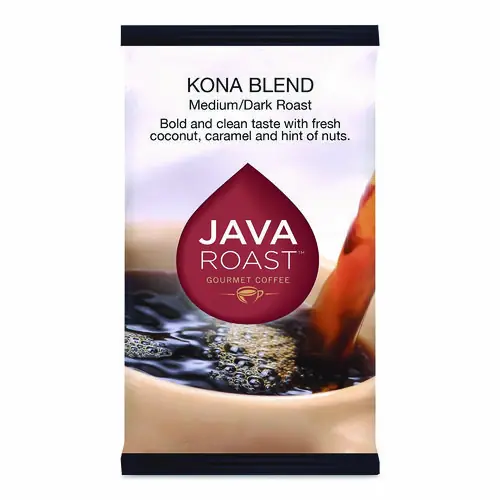 Java Roast™ Gourmet Coffee Ground Coffee, Kona Blend, 24 Packets, 1.75 oz Each