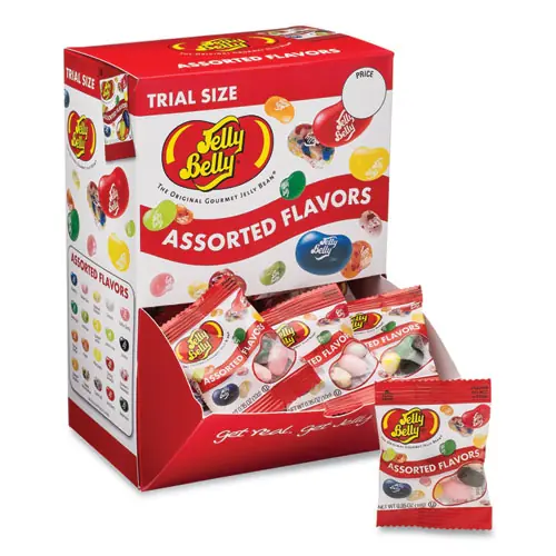 Jelly Belly® Jelly Beans, Assorted Flavors, 80 Dispenser Box