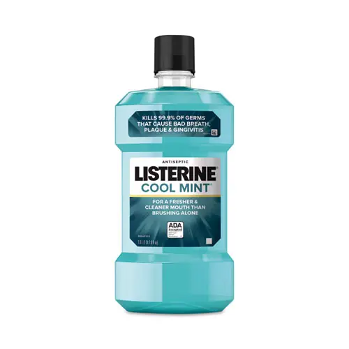 Johnson & Johnson® Listerine Cool Mint Mouthwash, 1 L Bottle