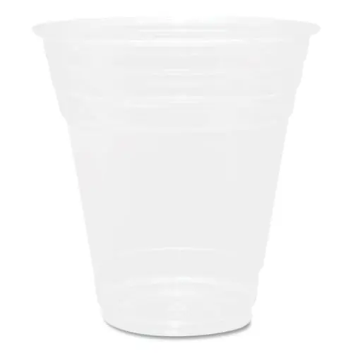 Karat® PET Plastic Cups, 98 mm Rim Diameter, 12 oz, Clear, 1,000/Carton