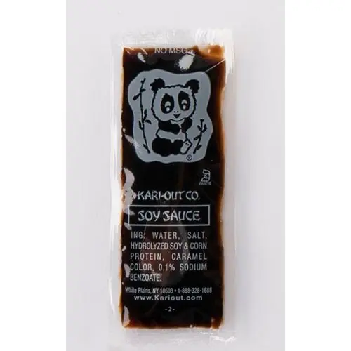 Kari-Out® Soy Sauce Packets, 9 g, 450/Carton