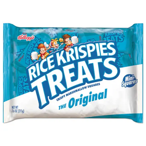 Kellogg's® Rice Krispies Treats, Original Marshmallow, 0.78 oz, 60 Packs/Carton