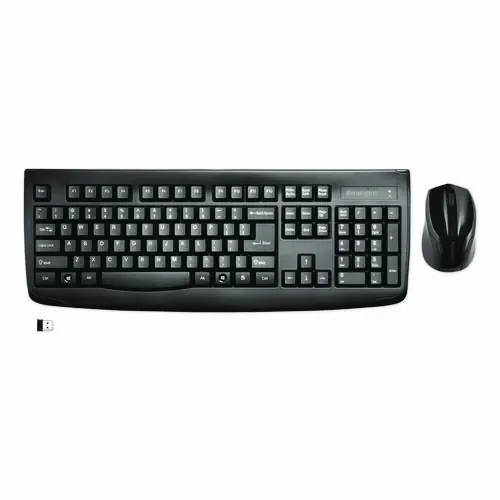 Kensington® Pro Fit Wireless Desktop Set, 2.4 GHz, Black